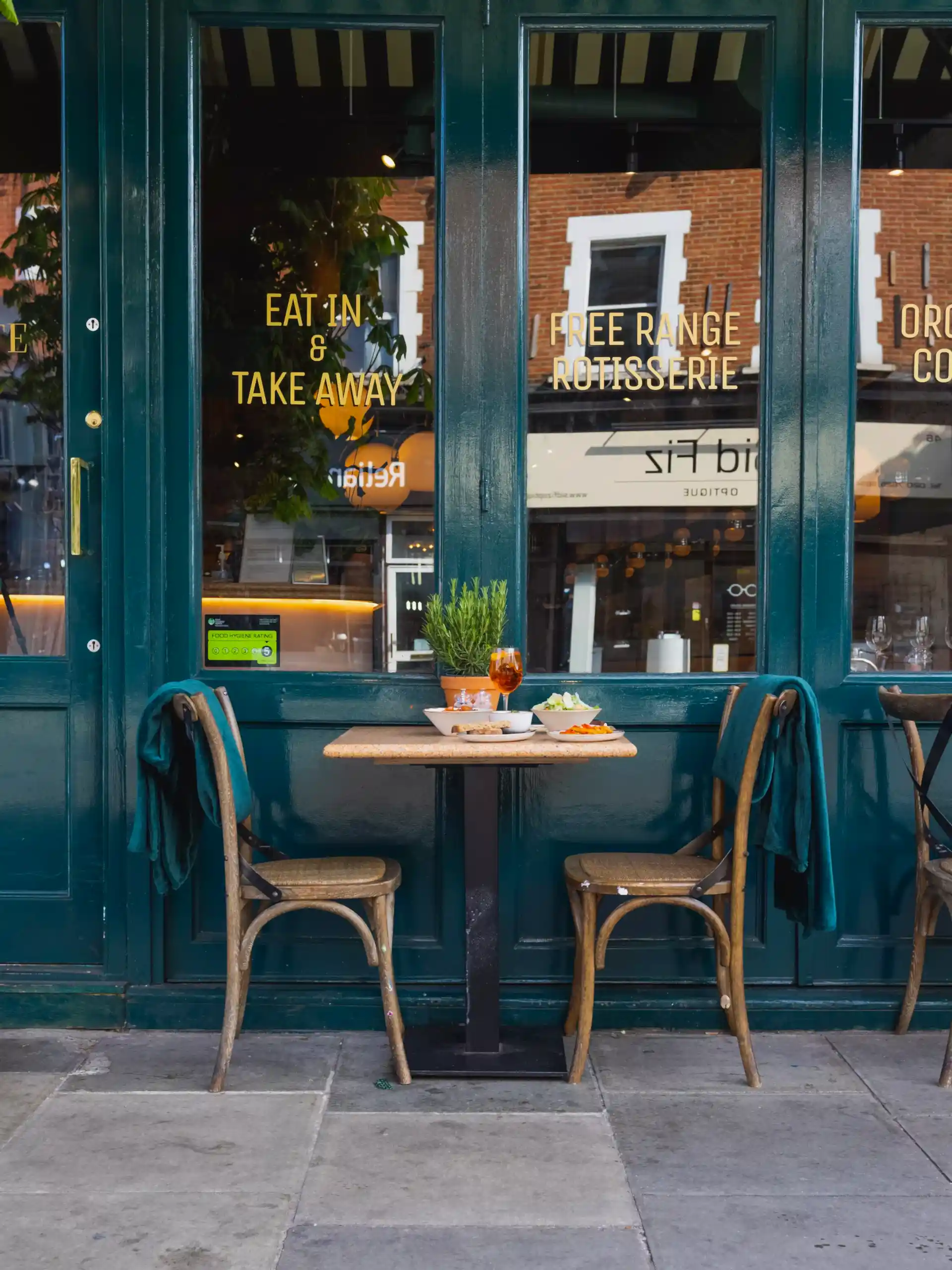 Outdoor shot of a Cocotte Restaurant