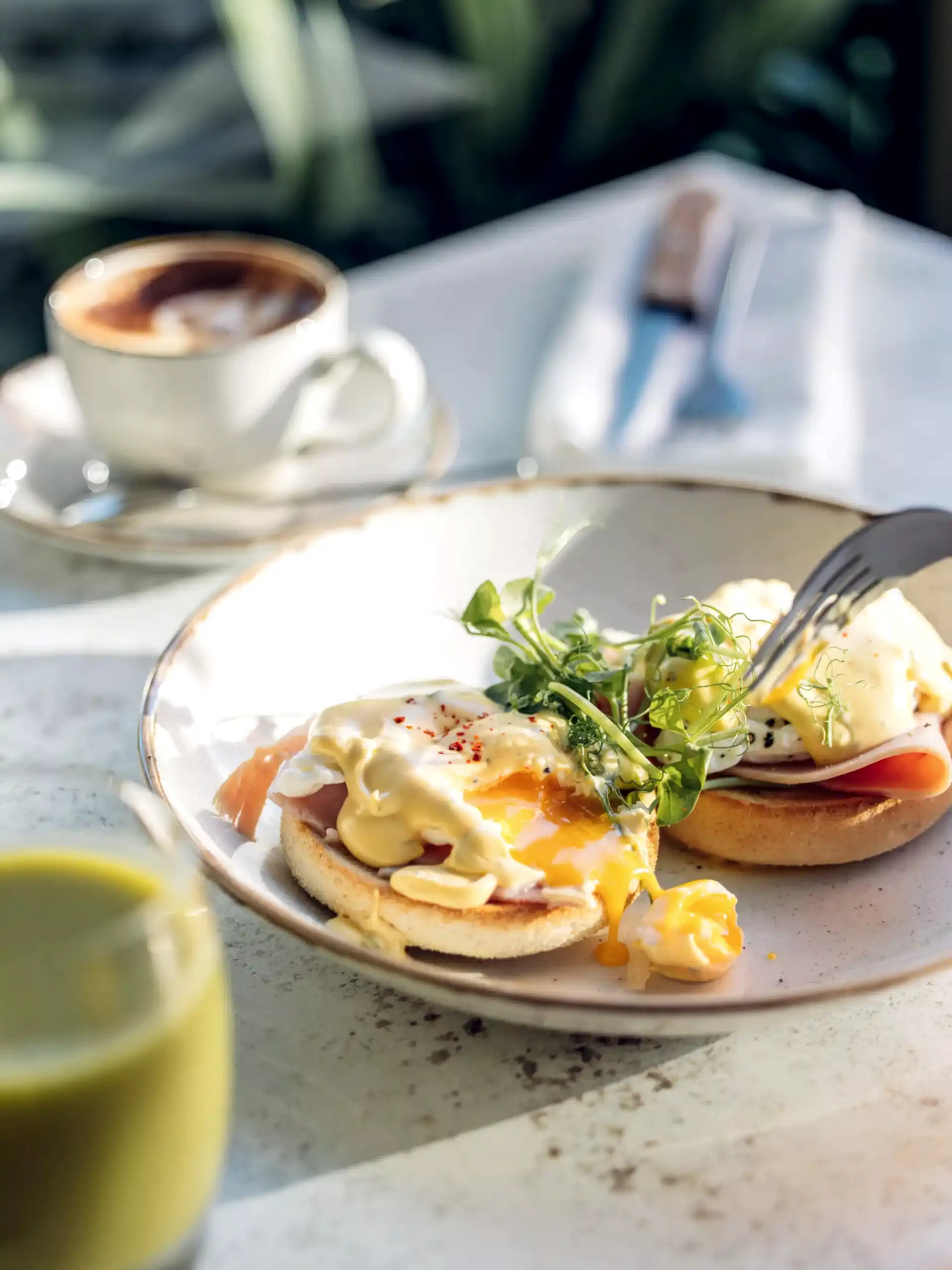 Brunch dish at Cocotte