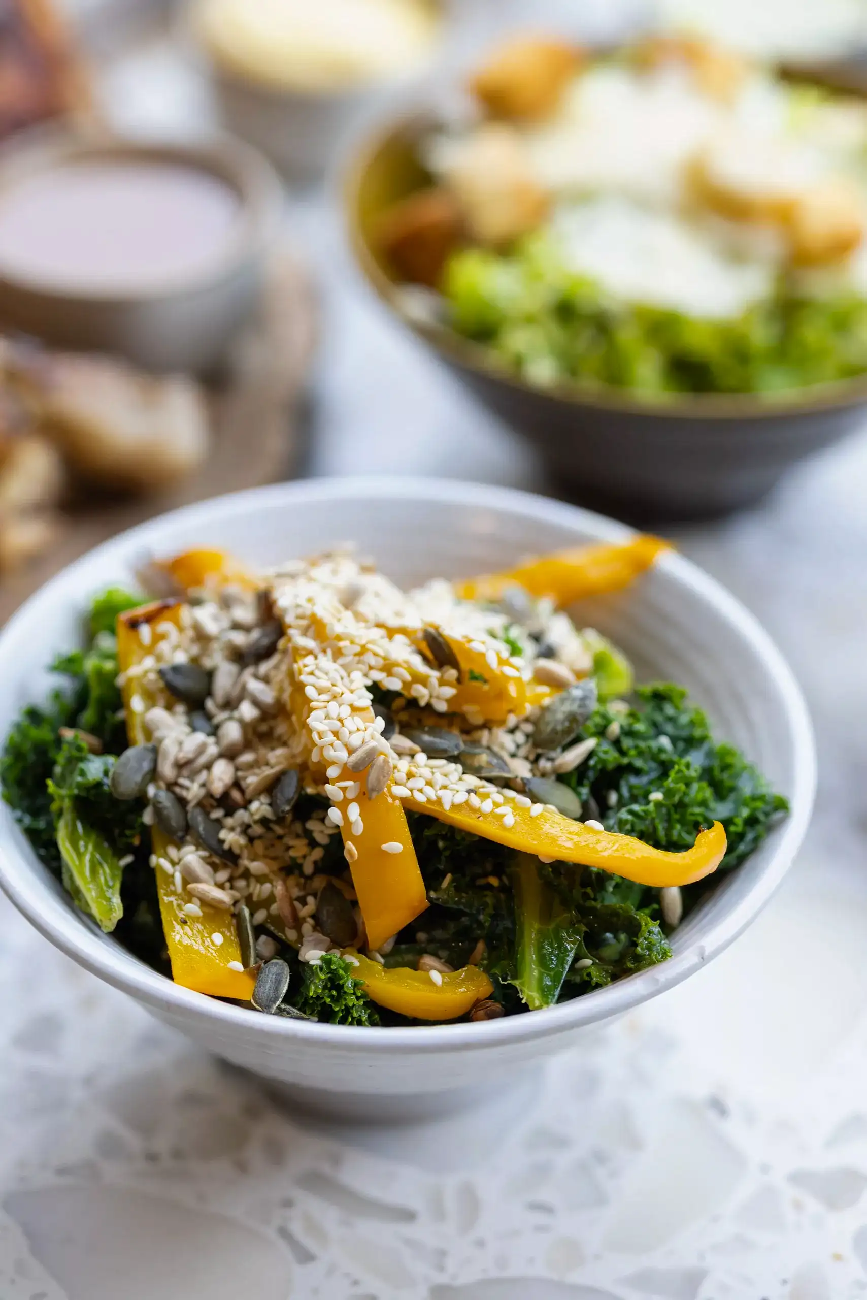 Fresh salad at Cocotte