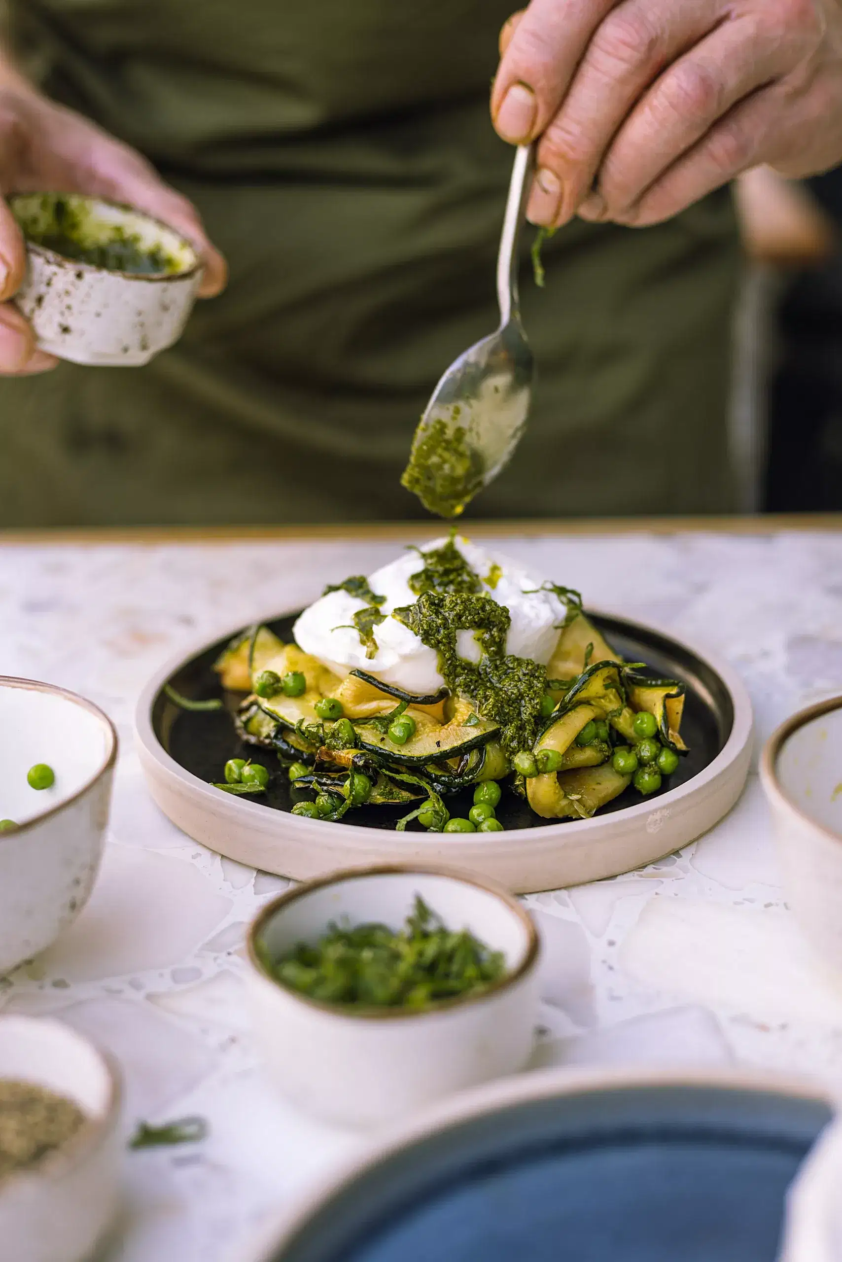 Seasonal salad at Cocotte